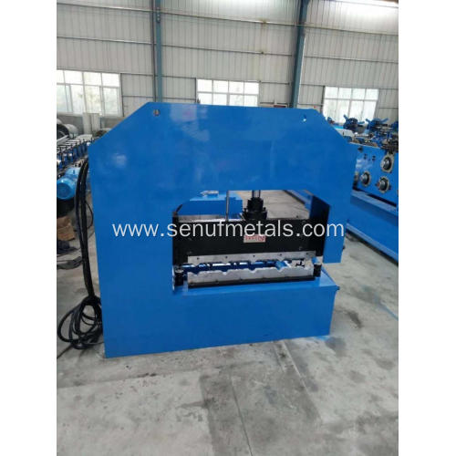 Color steel curving roofing tile making machinery